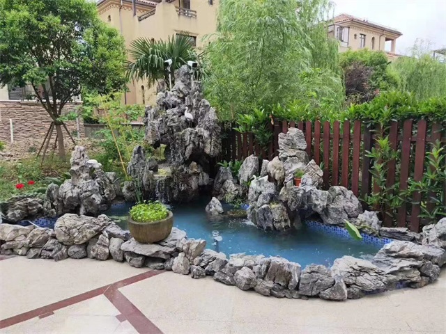 麻章别墅庭院景观设计图片