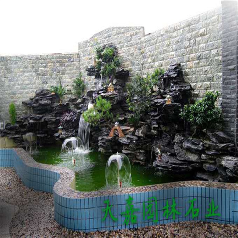 麻章小庭院水景设计